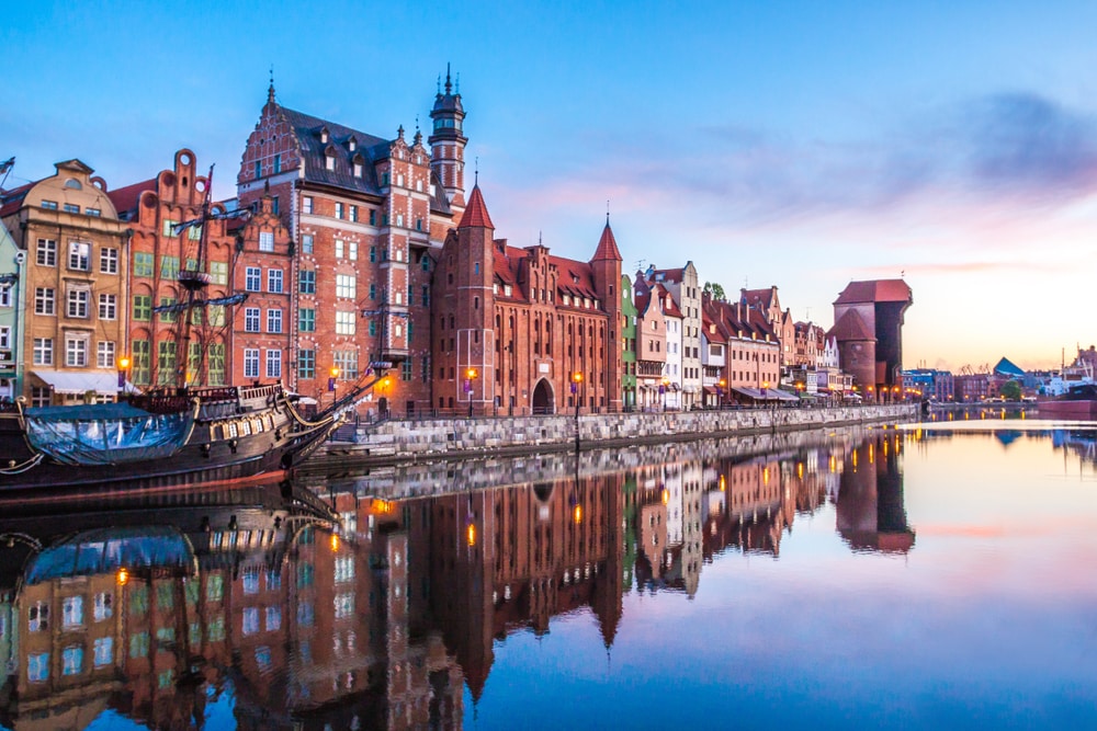 Top 10 up and coming city breaks in Europe: Gdańsk, Poland