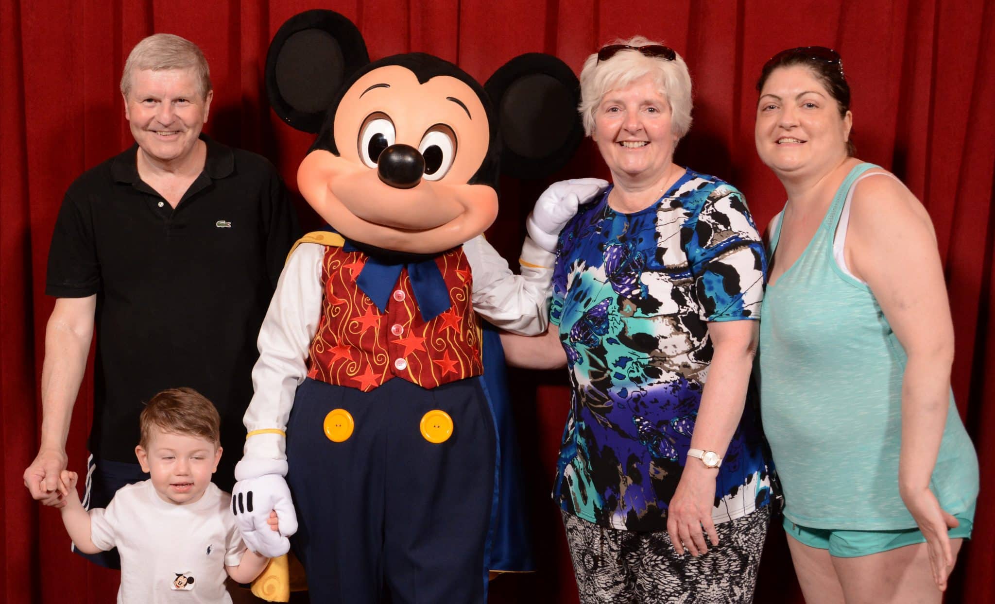 Heart transplant patient challenges scariest Disney rides: Nicola Hague and her family at Disney Land