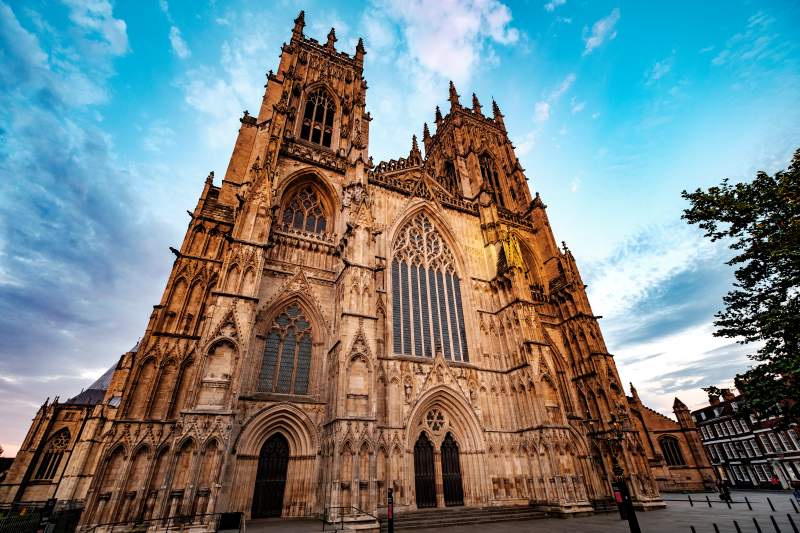 York Minster Cathedral one of the Top 10 Places in England for History Lovers