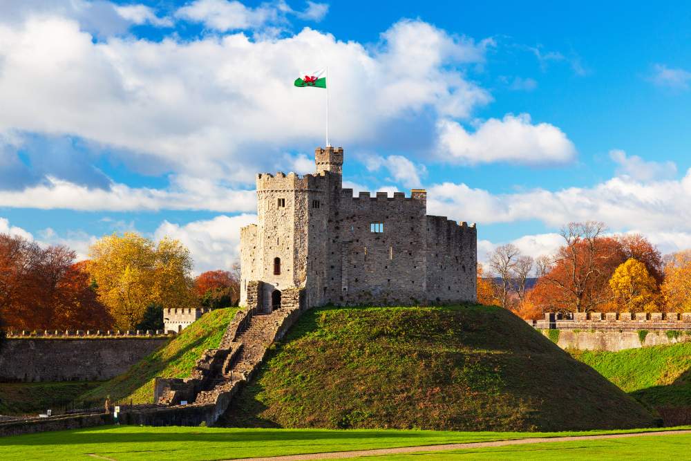 Cardiff Castle, Cardiff, Wales where you can mark Remembrance Day 2019