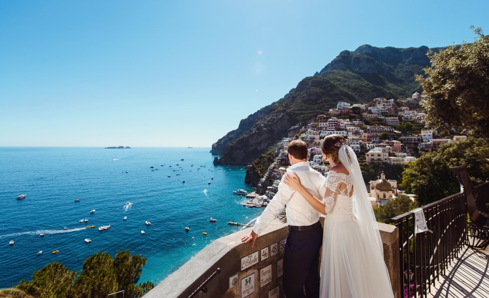 Five stunning wedding locations to rival the Royal Wedding: Wedding in Amalfi Coast, Italy