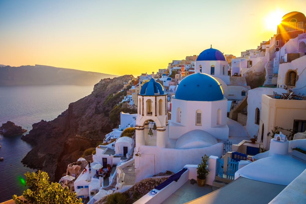 Do I need travel insurance for Europe? Santorini Oia Greece