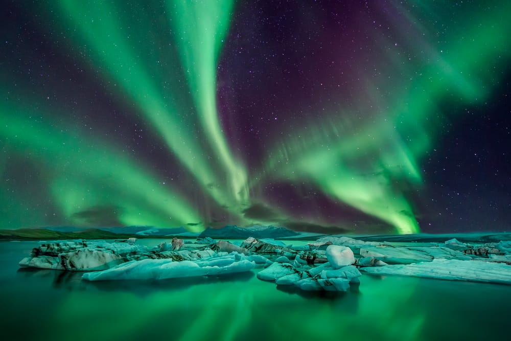 The 5 best ecotourism holidays for mature travellers: Northern Lights in Iceland