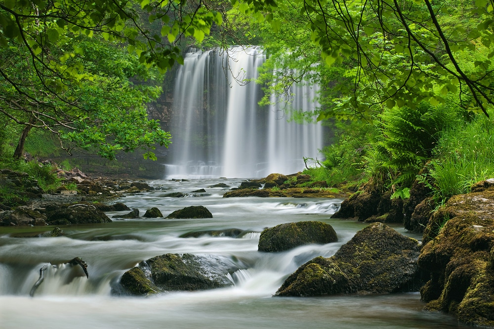 Unconventional travel ideas for all the family in 2019: Sgwd yr Eira Waterfall, Brecon Beacons, Wales