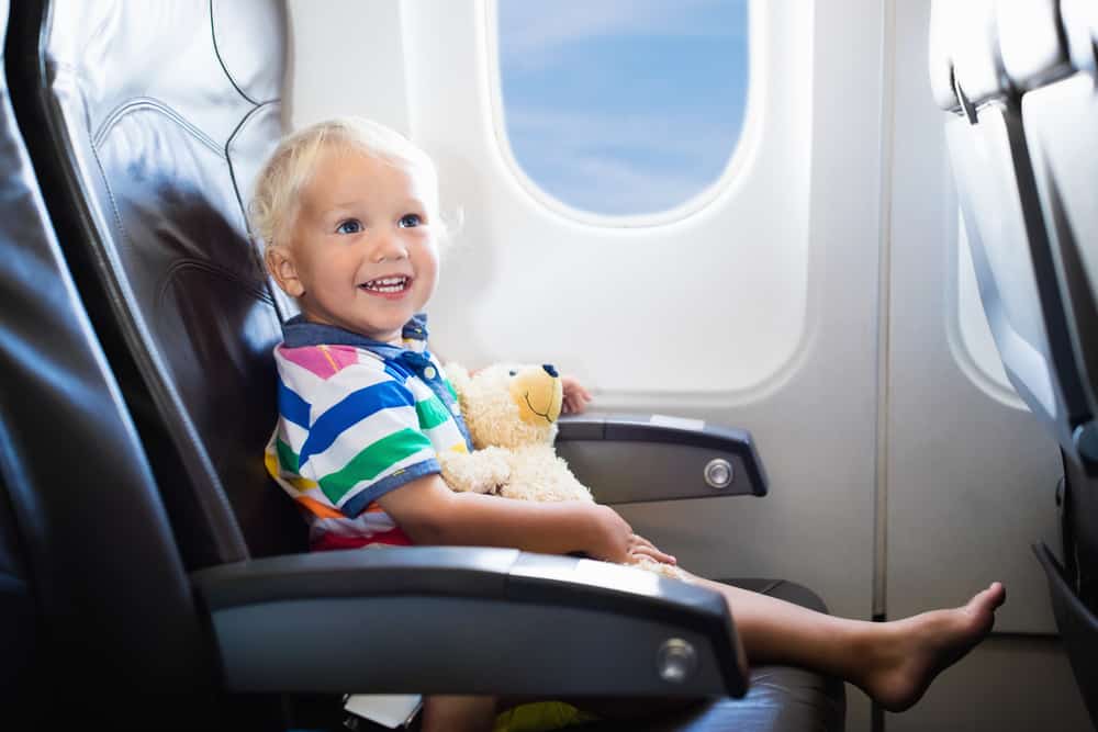 Holiday Curtailment Insurance Policy: Kid on a plane